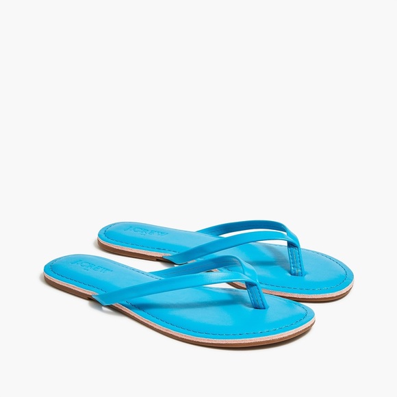 2 Pairs Flip Flops J.Crew Brand New Blue size 7-8-9 - Picture 9 of 13